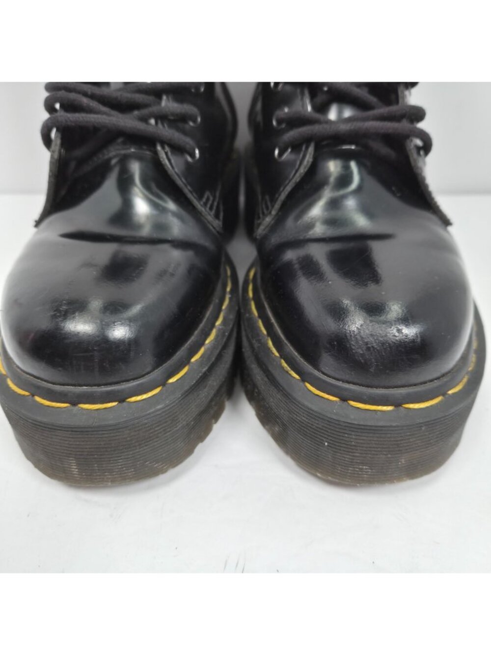 Dr. Martens Jadon Women's Black Platform Boots US Size 6 - Picture 5 of 12